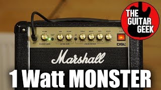 Marshall DSL1 Combo Amp Review  Mini and Mighty or Tiny and Terrible [upl. by Nosiaj]