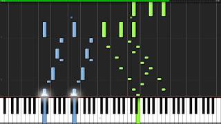 Drunken Sailor  Sea Shanty Piano Tutorial Synthesia  Nikodem Lorenz [upl. by Oaoj]