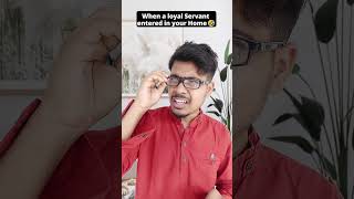 When a loyal Servant entered in your home 🤣🤣 Subscribe for more 👍😊 shorts comedy funny viral [upl. by Enilekcaj45]