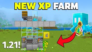 NEW Allay XP Farm in Minecraft Bedrock 121 easy [upl. by Gayn]