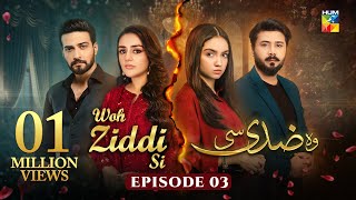 Woh Ziddi Si  Episode 03  28th September 2024  Aina Asif amp Ali Abbas  HUM TV [upl. by Janessa]