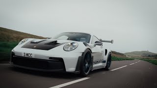 PORSCHE GT3 RS  Full Throttle Mountain Pass  SONY FX3  DJI AIR 3S [upl. by Ned]