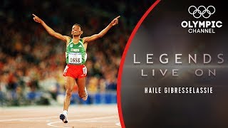 The Story of Ethiopian Athletics Star Haile Gebrselassie  Legends Live On [upl. by Tolman520]