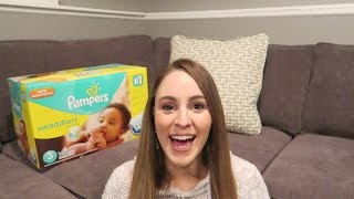 Pampers Swaddlers Review [upl. by Daveta643]