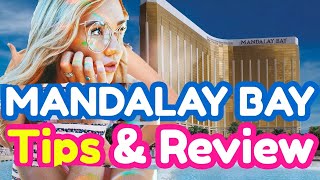 Mandalay Bay Resort Room Tour and Review in Las Vegas [upl. by Waddell799]