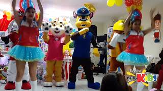 Show Patrulla Canina Eventos Newkids [upl. by Attecnoc]