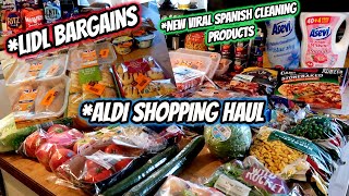 HUGE ALDI GROCERY HAUL  LIDL BARGAINS [upl. by Clower]