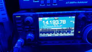 Icom IC7300 Panadapter WJ6A [upl. by Ecerahs]