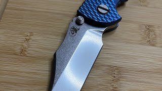 I didn’t think I’d like this blade shape Hinderer XM18NonFlipper Bowie [upl. by Darce]