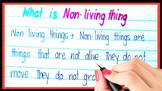 What is non living things  Definition of non living things [upl. by Gery]