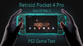 Retroid Pocket 4 pro God of war2PS2 AetherSX2 225X Native Resolution [upl. by Tallulah267]