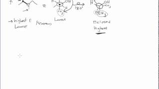 Drawing Newman Projections [upl. by Joost]