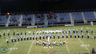 Livingstone College “Blue Thunder” Halftime vs VState 2017 [upl. by Sad324]