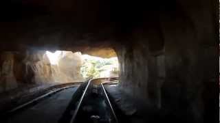 Matterhorn Bobsleds HD POV Disneyland Tomorrowland Side OnRide [upl. by Ecerahc]