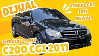 Jual Mobil Mercedes Benz C200 CGI 2011 Murah Banget [upl. by Aissat]