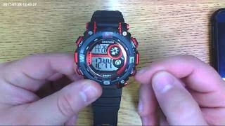 How to Setup the Armitron Pro Sport Watch [upl. by Orbadiah]