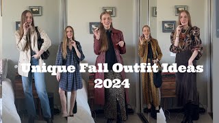 Unique outfit ideas for fall 2024 [upl. by Randolf389]