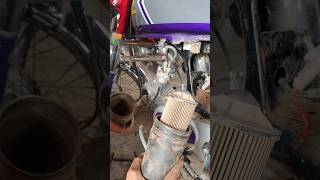 Check condition filter and replacementshortvideo pakbikerepairing viralvideo motorcylcerepairsho [upl. by Colb]