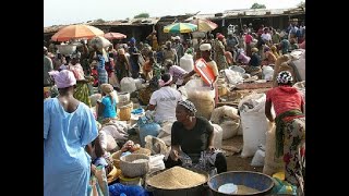 AGBOGBLOSHIE One of the LARGEST amp CHEAPEST FOOD MARKET IN AFRICA Accra Ghana [upl. by Liman]