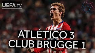 ATLÉTICO 31 CLUB BRUGGE UCL HIGHLIGHTS [upl. by Greenlee122]