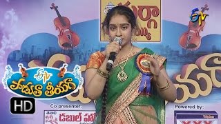 Mutyala Chemma Chekka Song  Anisha Performance in ETV Padutha Theeyaga  20th June 2016 [upl. by Devi]