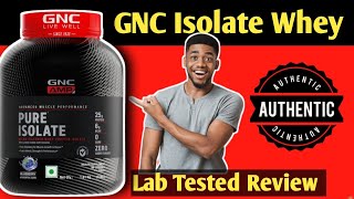 GNC Amp Pure Isolate Review With Lab Report  Insane Fitness [upl. by Asinet148]