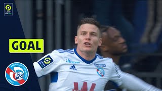 Goal Kévin GAMEIRO 11  RCSA ANGERS SCO  RC STRASBOURG ALSACE 01 2122 [upl. by Klute]