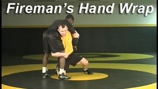 Firemans Carry Hand Wrap  Cary Kolat Wrestling Moves [upl. by Vick442]