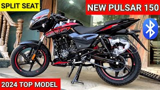 New 2024 Bajaj Pulsar 150 Split Seat Review  pulsar 150 new model 2024  pulsar 150  pulsar bike [upl. by Tidwell]