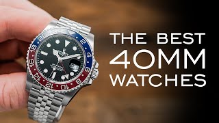 The Best Watches With A 40mm Case Size  Over 41 Watches Mentioned [upl. by Pascoe262]