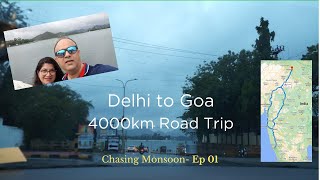 Delhi to Goa  4000 KMs Road Trip  Ep 01 Destination Udaipur [upl. by Norreg]