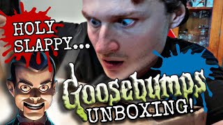 Huge Goosebumps Unboxing From quotShawhainquot and quotThe Ultimate Goosebumps Manquot [upl. by Nathaniel]