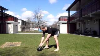 Kettlebell Swing variant Power Swing [upl. by Ibrek]