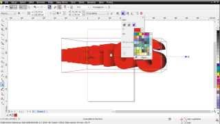 Corel Draw Poradnik 1  Napis 3D [upl. by Silvestro]