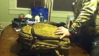 511 TACTICAL RUSH 72 BACKPACK FOR AIRPLANE CARRYON USE [upl. by Ilek]