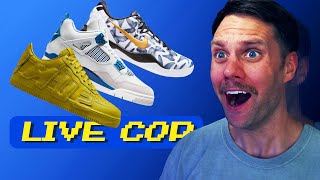 LIVE COP Air Jordan 4 Military Blue CPFM AF1 amp Kobe 8 Protro Mambacita [upl. by Bohlin]