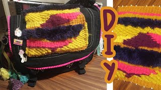 CUSTOMISER un sac en JEAN  DIY [upl. by Clementi]