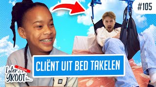 OUDJES uit bed TAKELEN De OUDERENZORG wacht op Maylin [upl. by Athiste]