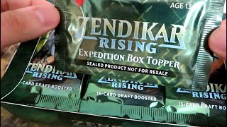 Zendikar Rising Box Opening  WHATS IN THE BOX TOPPER [upl. by Erialc]