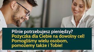 Weź pożyczkę bez stresu – szybka i korzystna pożyczka dla Ciebie Czekamy na maila Bez ściemy [upl. by Auqinahc]