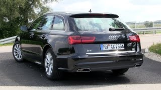 2018 Audi A6 Avant 20 TDI Ultra 190 HP TEST DRIVE [upl. by Mayhew43]