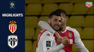 AS MONACO  ANGERS SCO 3  0  Highlights  ASM  SCO  20202021 [upl. by Atsyrhc]