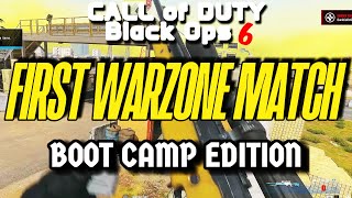 quotFirst Warzone Match in Black Ops 6 Intro Match” [upl. by Tterab]