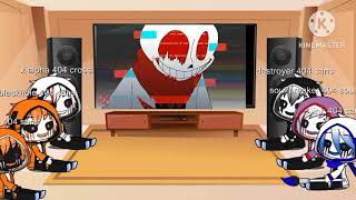 My error 404 aus react to Error sans vs fatal error sans REMASTERED [upl. by Dympha773]