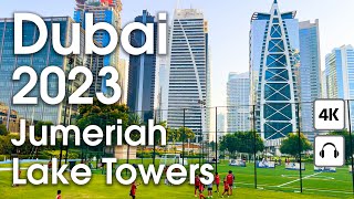 Dubai 🇦🇪 Jumeriah Lake Towers JLT  4K  Walking Tour [upl. by Haelam]