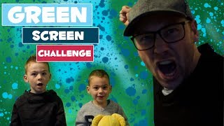 GREENSCREEN CHALLENGE HAHAHA    DE BAKKERTJES 25 [upl. by Alexine]