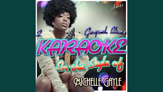 Sweetness In the Style of Michelle Gayle Karaoke Version [upl. by Beacham]