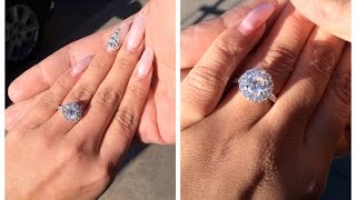 My Diamond Engagement ring video 2015 Verlovings ring [upl. by Namqul]