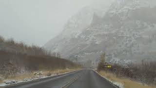 LAMOILLE CANTON AT WINTER October 28 2024 [upl. by Alfonse]