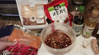 1823 How to make Poke Seasoning sushi Hawaiian sweet prepare cook teriyaki base mother sauce [upl. by Yralam42]